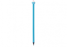 Олівець чорнографітний HB із фігуркою "Тістечко", блакитне покриття MAXI MX14930