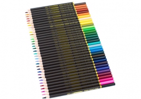 Карандаши цветные профессиональные "Art Pro", 36 цветов, треугольные MAXI MX15161