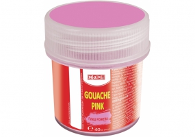 Гуаш кольорова, 40 мл, рожева MAXI MX60158