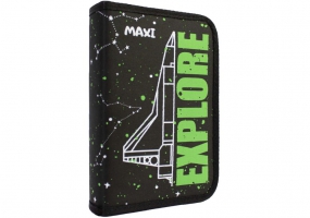 Пенал с 2 отворотами, 20,5*13,5*4 см. MAXI MX85506