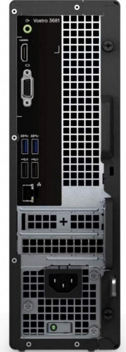 ПК Dell Vostro 3681 SFF/Intel i5-10400/8/256F/ODD/int/WiFi/kbm/Lin N207VD3681_2101_UBU