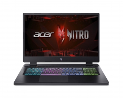 Ноутбук Acer Nitro 17 AN17-71 17.3" FHD IPS, Intel i5-13500HX, 16GB, F512FB, NVD4050-6, Lin, чорний NH.QJGEU.003