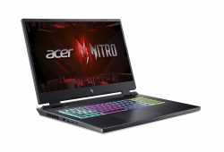 Ноутбук Acer Nitro 17 AN17-71 17.3" FHD IPS, Intel i5-13500HX, 16GB, F512FB, NVD4050-6, Lin, чорний NH.QJGEU.003