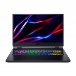 Ноутбук Acer Nitro 5 AN517-55 17.3" FHD IPS, Intel i5-12450H, 16GB, F512GB, NVD4050-6, Lin, черный NH.QLGEU.006