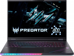 Ноутбук Acer Predator Helios 18 PH18-73 18" WQXGA IPS, Intel U9-275HX, 32GB, F1TB, NVD5080-16, Lin, чорний NH.QVZEU.004