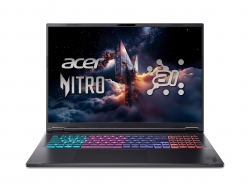 Ноутбук Acer Nitro 18 AN18-61 18" WQXGA IPS, AMD R9-365, 32GB, F2TB, NVD5070Ti-12, Lin, чорний NH.QYFEU.003