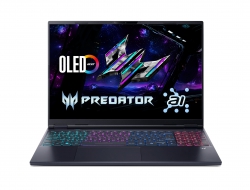 Ноутбук Acer Predator Helios Neo 16S PHN16S-71 16&quot; OLED, Intel U7-255HX, 32GB, F1TB, NVD5060-8, Lin, черный NH.QZEEU.006