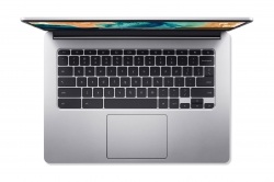 Ноутбук Acer Chromebook CB314-2H 14" FHD IPS, MediaTek MT8183, 8GB, F128GB, UMA, ChromeOS, сріблястий NX.AWFEU.001