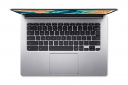 Ноутбук Acer Chromebook CB314-2H 14" FHD IPS, MediaTek MT8183, 8GB, F128GB, UMA, ChromeOS, сріблястий NX.AWFEU.001