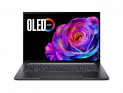 Ноутбук Acer Swift X 14 SFX14-73G 14.5" 2.8K OLED, Intel U7-255H, 16GB, F1TB, NVD5050-8, Win11, сірий NX.J83EU.003