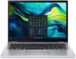 Ноутбук Acer Aspire Go Spin AGSP14-31PT 14" WUXGA IPS Touch, Intel 3-N355, 16GB, F512GB, UMA, Lin, сріблястий NX.JBEEU.001