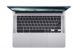 Ноутбук Acer Chromebook CB314-3H 14" FHD IPS, Intel C N4500, 8GB, F128GB, UMA, ChromeOS, серебристый NX.KB4EU.001
