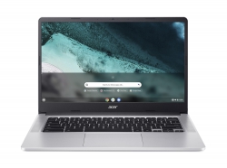 Ноутбук Acer Chromebook CB314-3H 14" FHD IPS, Intel C N4500, 4GB, F128GB, UMA, ChromeOS, сріблястий NX.KB4EU.002