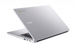 Ноутбук Acer Chromebook CB314-3H 14" FHD IPS, Intel C N4500, 4GB, F128GB, UMA, ChromeOS, серебристый NX.KB4EU.002