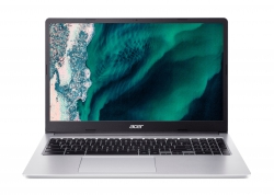 Ноутбук Acer Chromebook CB315-4HT 15" FHD IPS Touch, Intel C N4500, 8GB, F128GB, UMA, ChromeOS, серебристый NX.KBAEU.001