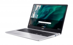 Ноутбук Acer Chromebook CB315-4HT 15" FHD IPS Touch, Intel C N4500, 8GB, F128GB, UMA, ChromeOS, серебристый NX.KBAEU.001