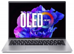 Ноутбук Acer Swift Go 14 SFG14-71 14" 2.8K OLED, Intel i7-13700H, 16GB, F1TB, UMA, Win11, сріблястий NX.KF1EU.002