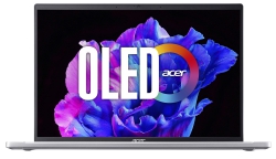 Ноутбук Acer Swift Go 14  SFG14-71 14"  2.8K OLED, Intel i7-13700H, 16GB, F1TB, UMA, Win11, сріблястий NX.KF1EU.002