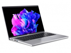 Ноутбук Acer Swift Go 14 SFG14-71 14&quot; 2.2K IPS, Intel i5-1335U, 16GB, F512GB, UMA, Lin, сріблястий NX.KF7EU.004