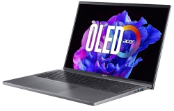 Ноутбук Acer Swift Go 16 SFG16-71 16 3.2K OLED, Intel i7-13700H, 16GB, F1TB, UMA, Win11, сірий NX.KFGEU.004