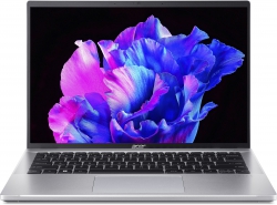 Ноутбук Acer Swift Go 14 SFG14-72 14" 2.8K OLED, Intel U5-125H, 16GB, F1TB, UMA, Win11, серебристый NX.KP0EU.003