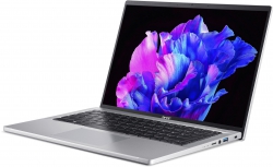 Ноутбук Acer Swift Go 14 SFG14-72 14" 2.8K OLED, Intel U7-155H, 16GB, F1TB, UMA, Win11, сріблястий NX.KP0EU.004