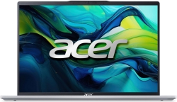 Ноутбук Acer Swift Go 14 SFG14-73 14" 2.8K OLED, Intel U7-155H, 32GB, F1TB, UMA, Win11, серебристый NX.KSGEU.005