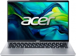 Ноутбук Acer Swift Go 14 SFG14-73T 14&quot; WUXGA IPS Touch, Intel U7-155H, 32GB, F1TB, UMA, Win11, сріблястий NX.KSMEU.002