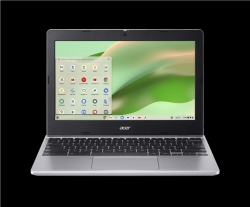 Ноутбук Acer Chromebook CB311-12H 11&quot; IPS, Intel C N100, 8GB, F128GB, UMA, ChromeOS, серебристый NX.KX1EU.001