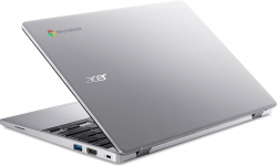 Ноутбук Acer Chromebook CB311-12H 11" IPS, Intel C N100, 4GB, F64GB, UMA, ChromeOS, сріблястий NX.KX1EU.006