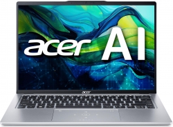 Ноутбук Acer Swift Go 14 SFG14-73 14&quot; 2.8K OLED, Intel U5-125H, 16GB, F512FB, UMA, Lin, серебристый NX.KY7EU.003