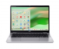 Ноутбук Acer Chromebook Spin CP314-2HN 14&quot; WUXGA IPS Touch, Intel i3-N305, 8GB, F256GB, UMA, ChromeOS, серебристый NX.KYJEU.001