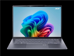 Ноутбук Acer Swift 14 AI SF14-11 14.5&quot; WQXGA IPS, Quallcomm X1P-64-100, 16GB, F1TB, UMA, Win11, сірий NX.KZXEU.001