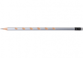 Олівець чорнографітний OPTIMA HI TECH HB корпус асорті, загострений з гумкою O15544