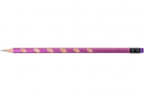 Олівець чорнографітний OPTIMA HI TECH HB корпус асорті, загострений з гумкою O15544