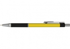 Ручка шариковая автомат. OPTIMA SMOOTH 0,7 мм. Корпус ассорти, пишет синим O15683