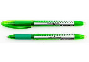 Ручка гелева самостираюча OPTIMA CORRECT 0,5 мм, пише зеленим O15746