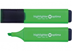 Маркер текстовый Optima, зеленый OPTIMA O15809-04