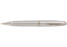 Ручка кулькова Сanyon, корпус сріблястий CABINET O15967-16