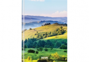 Блокнот "Nature of Ukraine: пейзаж", А4, твердая обл., 96 арк., клит. OPTIMA O20378-13