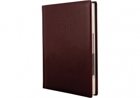 Дневник датированный, GLOSS, коричневый, А5 OPTIMA O25217-07