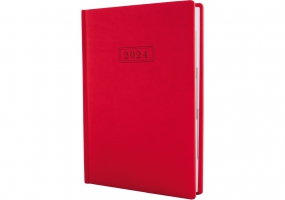 Дневник датированный, VIVELLA, красный, А5 OPTIMA O25230-03