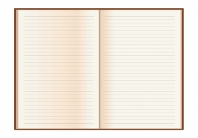 Дневник недатированный, ARMONIA, А5, кремовый блок, линия, черный OPTIMA O25408-01