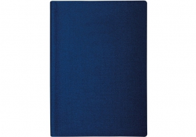 Щоденник недатований, DUBLIN, синій, А5, кремовий блок, лінія OPTIMA O25409-02