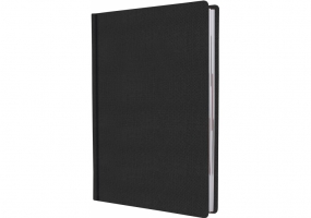 Дневник недатированный Cabinet, SQUARE, черный O25438-01