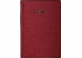 Ежедневник датированный, DUBLIN,красный, А5 OPTIMA O26125-03