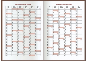 Дневник датированный, А5 OPTIMA O26137