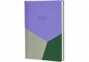 Дневник датированный комбинированными материалами, А5 OPTIMA O26144
