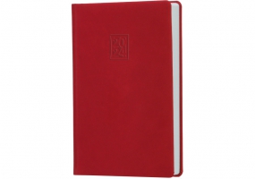 Дневник датированный Nubuck, бордовый, А5 OPTIMA O26159