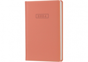 Щоденник датований  VIENNA,пудровий рожевий, А5 OPTIMA O26166